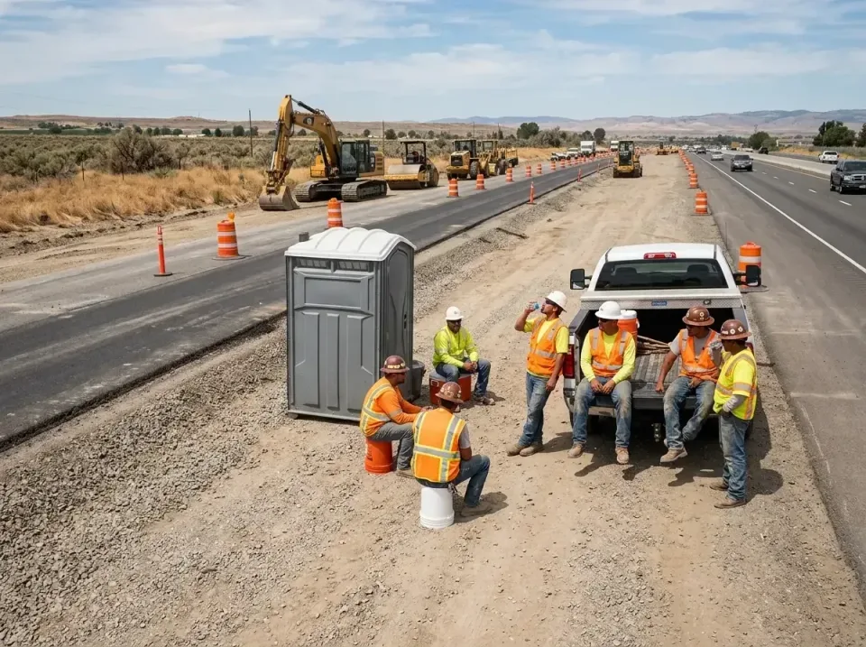 highway-road-construction-crew-007 — frequently asked questions, Porta Potty and Restroom Rentals in Holland, MI